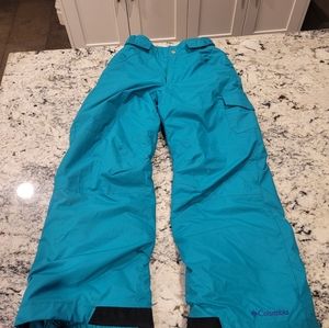 Columbia girls snowpants size small 7/8
